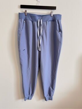 FIGS XL Zamora High Rise Jogger Medical Scrubs Nursing Heathered Indigo Pants